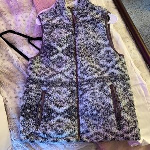 True grit fuzzy vest